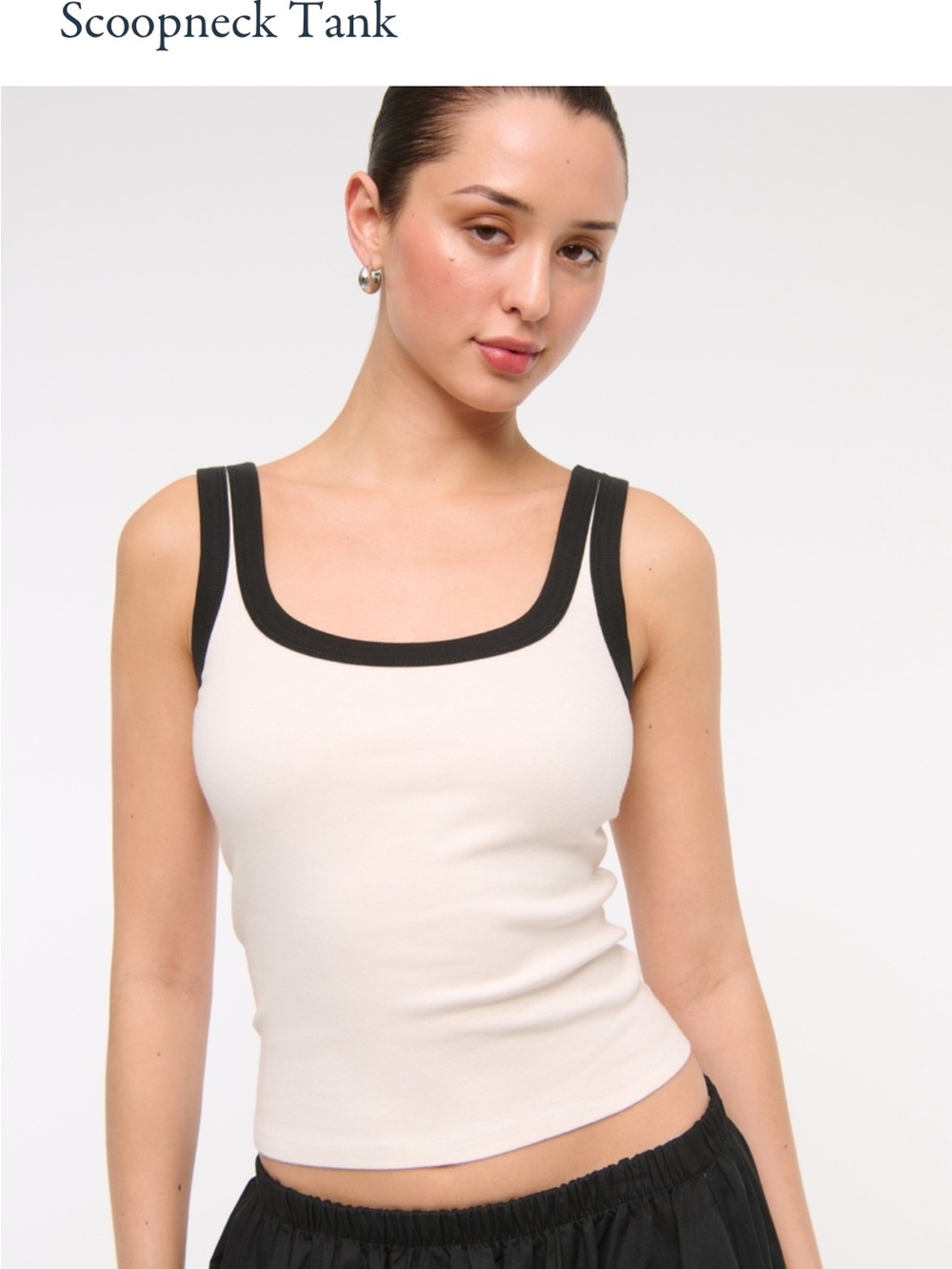 Abercrombie Scoopneck Tank